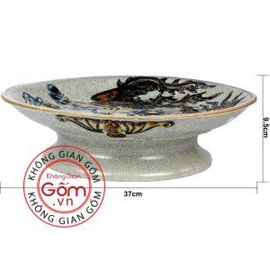 mâm bồng đồ thờ men rạn