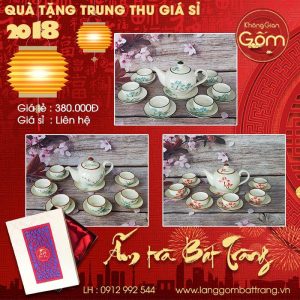 Quà Biếu Trung Thu 2018 , Trà Bánh Ngon Không Thể Thiếu Bộ Ấm Đẹp