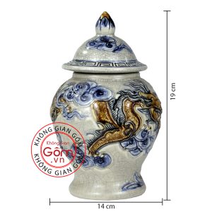 Chóe cúng thờ men rạn