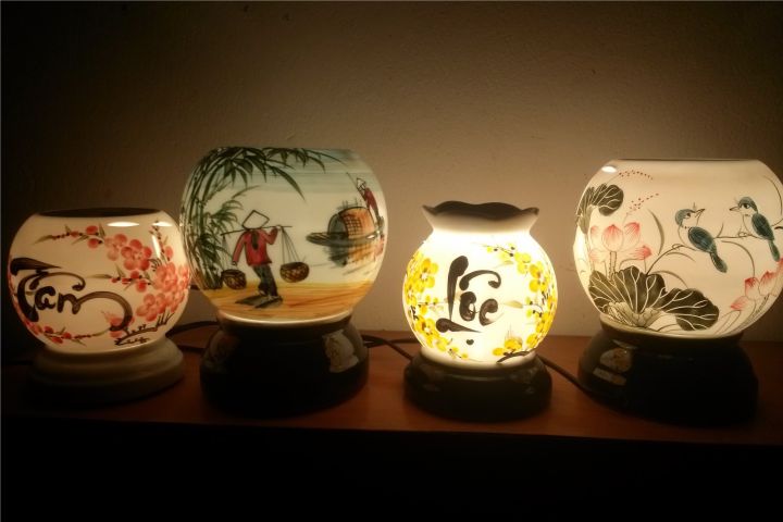 Những mẫu đèn xông tinh dầu đẹp mắt tại Không Gian Gốm