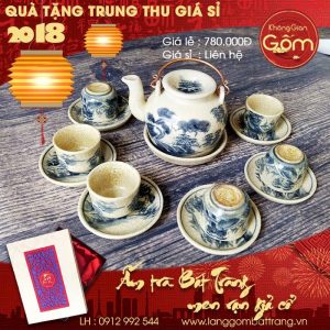 Mua Bộ Ấm Trà Đẹp Làm Quà Biếu Trung Thu 2018