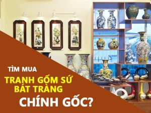 tranh gốm bát tràng tphcm