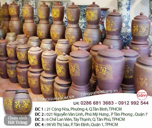 chum sành sứ ngâm rượu quận tân bình