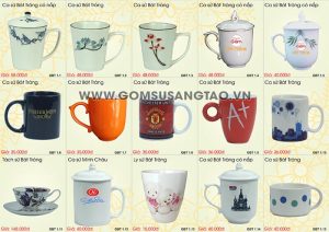 Ly sứ ca sứ in logo quà tặng khách hàng, nhân viên độc đáo ý nghĩa