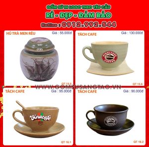 Nhận in logo trên gốm sứ tại Nhà Bè tphcm - quà tặng quảng cáo thương hiệu