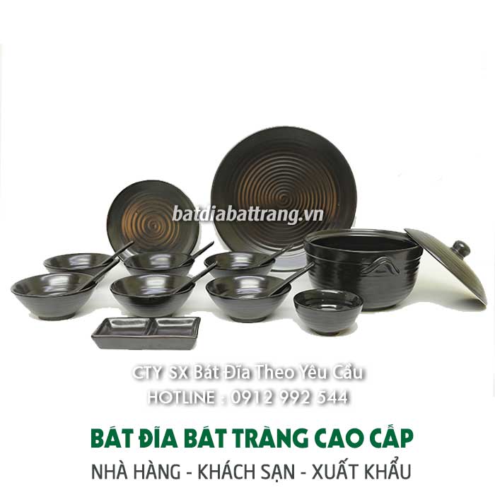 Cung cấp bát đĩa sứ nhà hàng quán ăn giá gốc