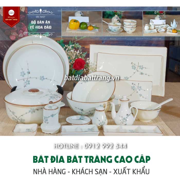 Mua tô sứ trắng đẹp, cung cấp tô chén dĩa sứ kiểu giá gốc