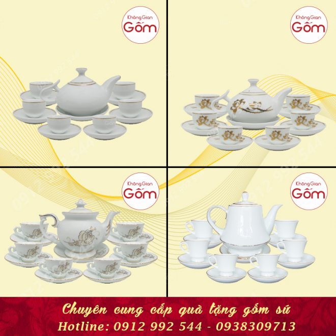 Giá của một bộ ấm chén Bát Tràng là bao nhiêu?