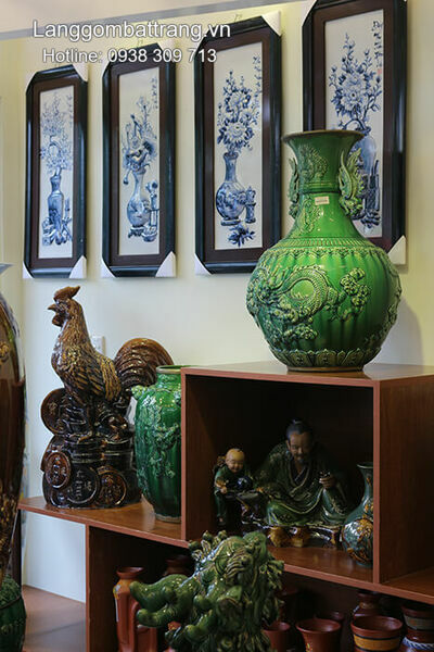 tranh gốm sứ Bát Tràng