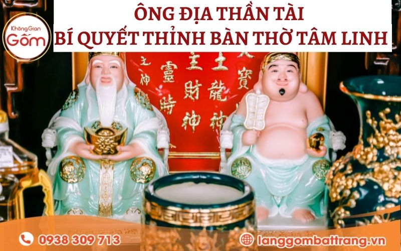 Bí quyết thỉnh bàn thờ Thần Tài Ông Địa