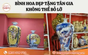 Bình hoa đẹp tặng tân gia không thể bỏ lỡ