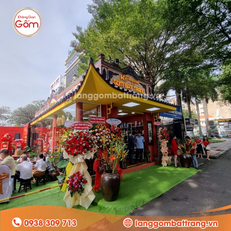 Cửa hàng của Không Gian Gốm tại 89 Pasteur quận 1