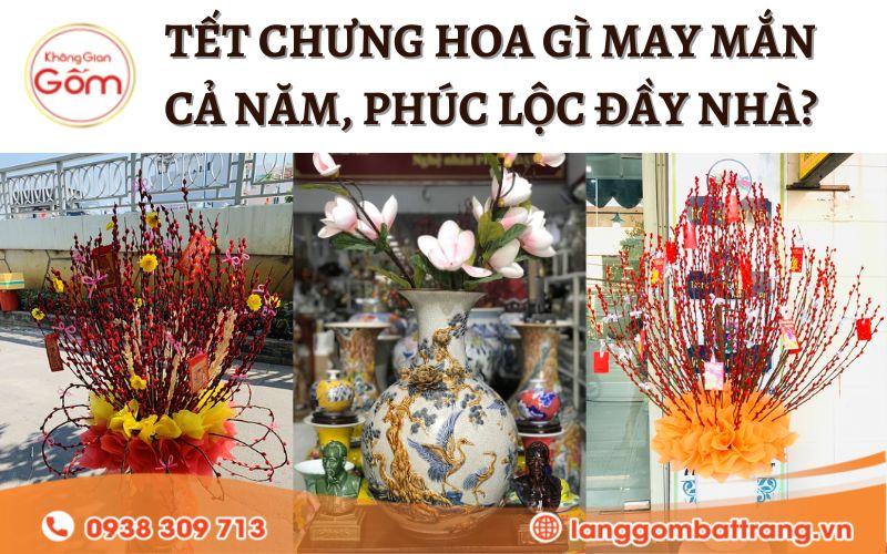 Tết chưng hoa gì may mắn cả năm