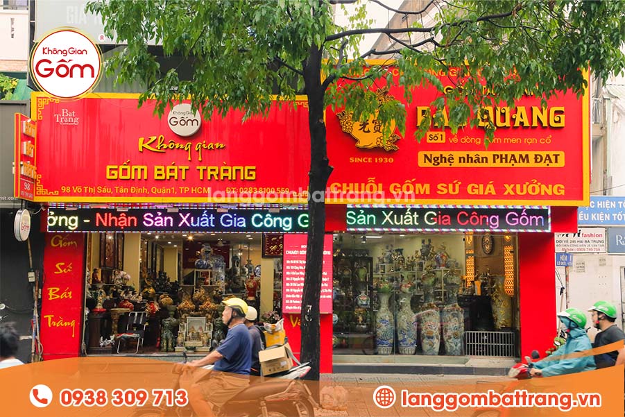 Cửa hàng gốm sứ Bát Tràng Tp.HCM