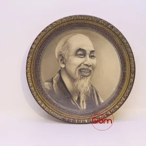 đĩa in hình bác hồ