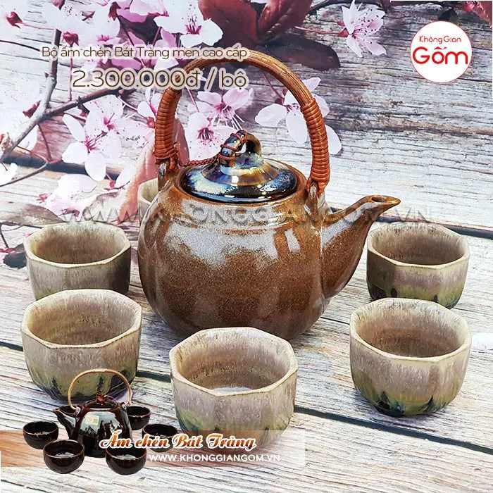 Địa chỉ chuỗi cửa hàng KHÔNG GIAN GỐM Bát Tràng - ấm chén ấm trà gốm sứ cao cấp. Showroom tại Tphcm