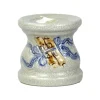 chân nến men rạn