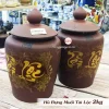 hũ gạo muối gốm sứ tài lộc 2kg