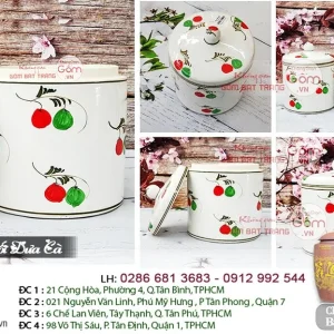 hũ sứ muối dưa cả 3l 5l