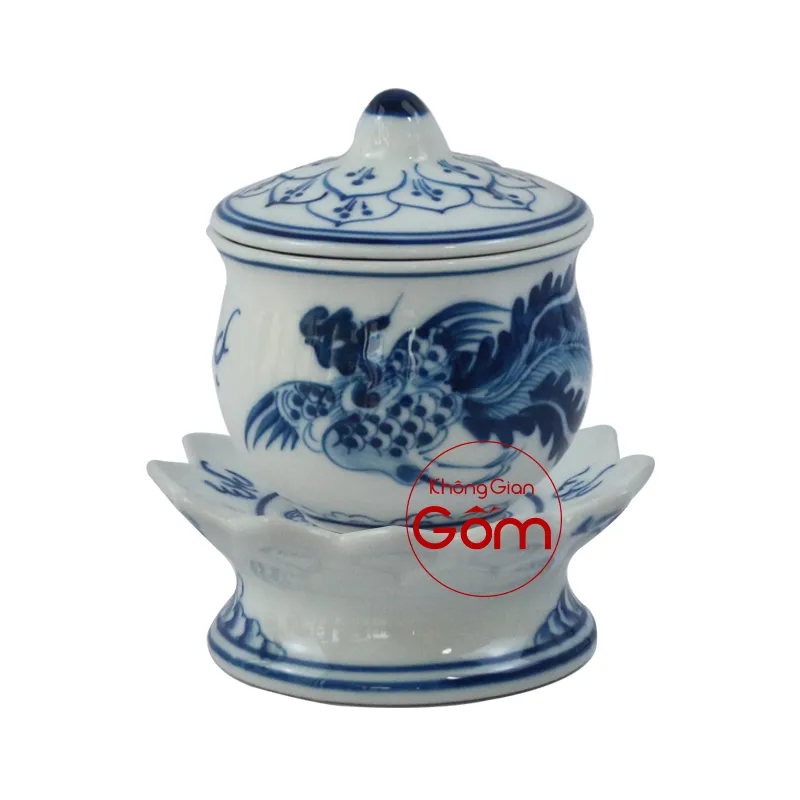 hũ vẽ tay