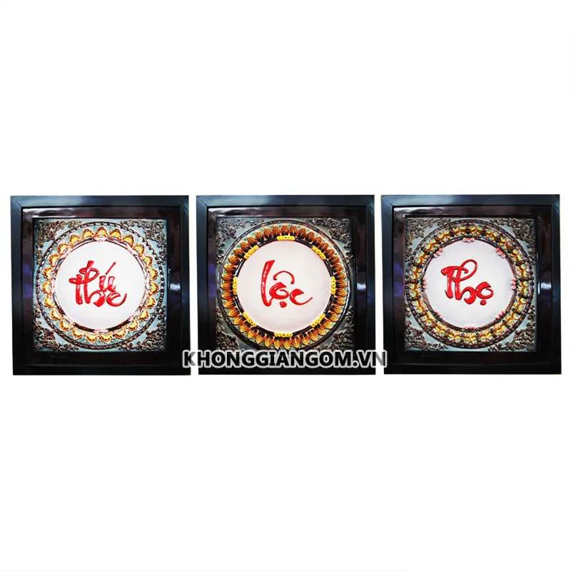 tranh chữ phúc lộc thọ