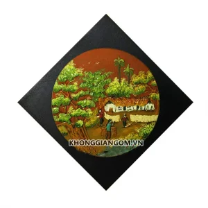 tranh gốm đẹp tranh gốm đỏ tranh gốm đồng quê tranh và gốm tranh vẽ gốm sứ tranh đồng quê gốm bát tràng bán tranh gốm giá rẻ