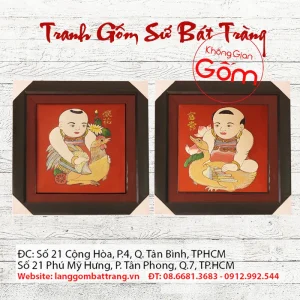 tranh gốm tại tphcm