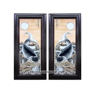 tranh sứ cổ