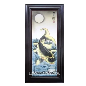 tranh sứ treo tường