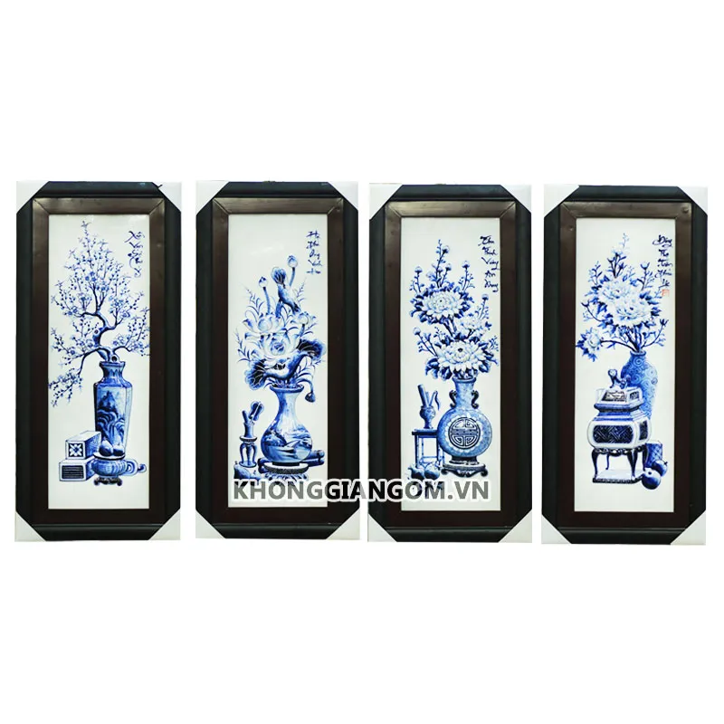 bộ tranh tứ quý đẹp